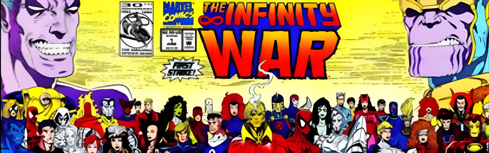 The Infinity War Classic Comic — Original Thanos Saga The Infinity War Classic Comic — Original Thanos Saga