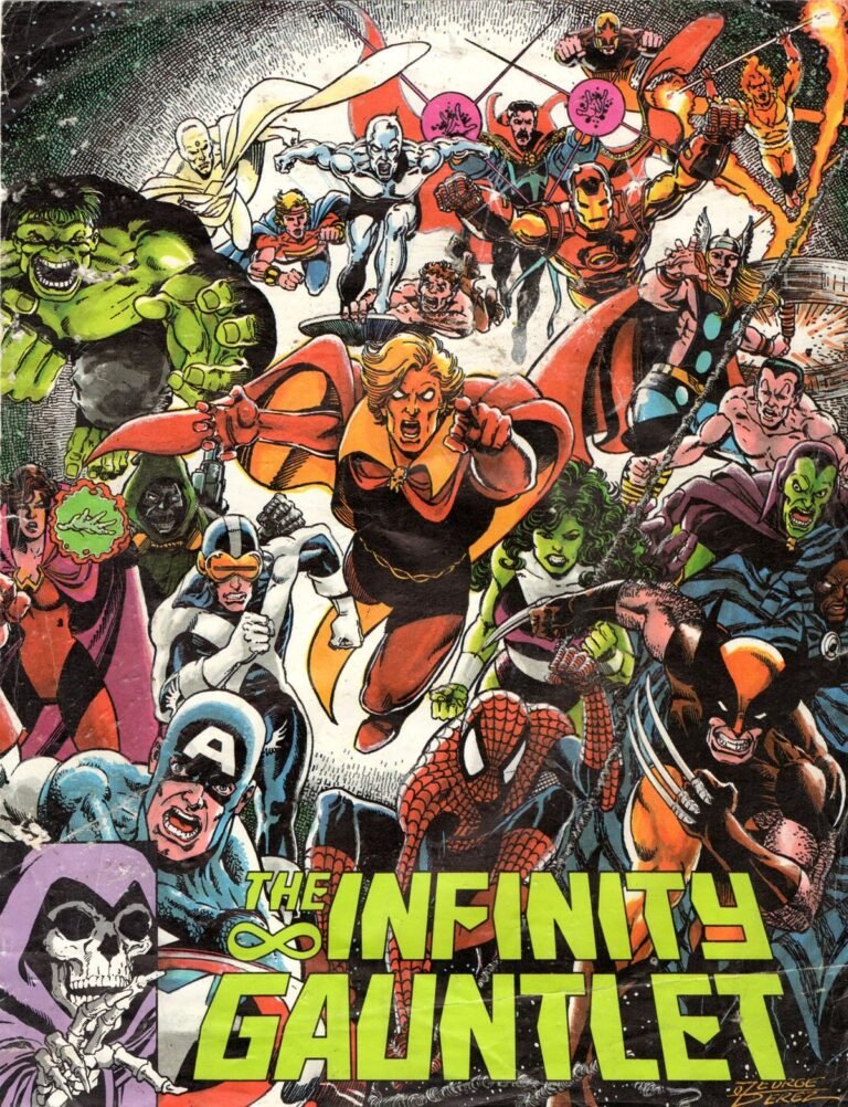 The Infinity Gauntlet 1991 comic guide