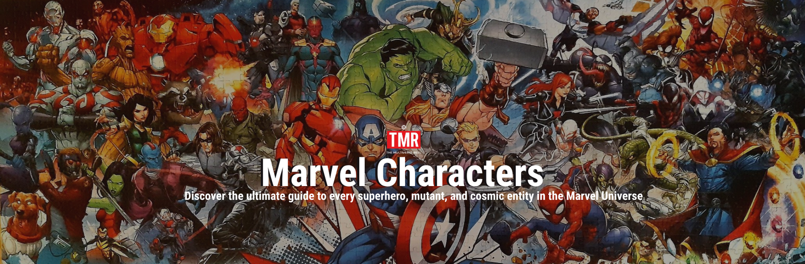 CHARACTERS Marvel Characters Database: Powers & Origins | TheMultiverseReel