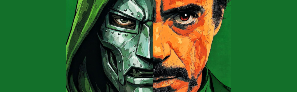 Doctor Doom Origin and Powers Revealed: The Ultimate Multiverse Reel Fan Guide Julian McMahon, Toby Kebbell, and Robert Downey Jr. Doctor Doom comparison