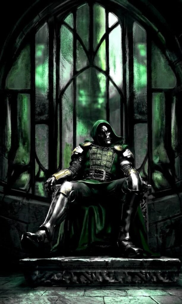 Doctor Doom Origin and Powers Revealed: The Ultimate Multiverse Reel Fan Guide Fan Concept Art of God Emperor Doom on the Battleworld Throne