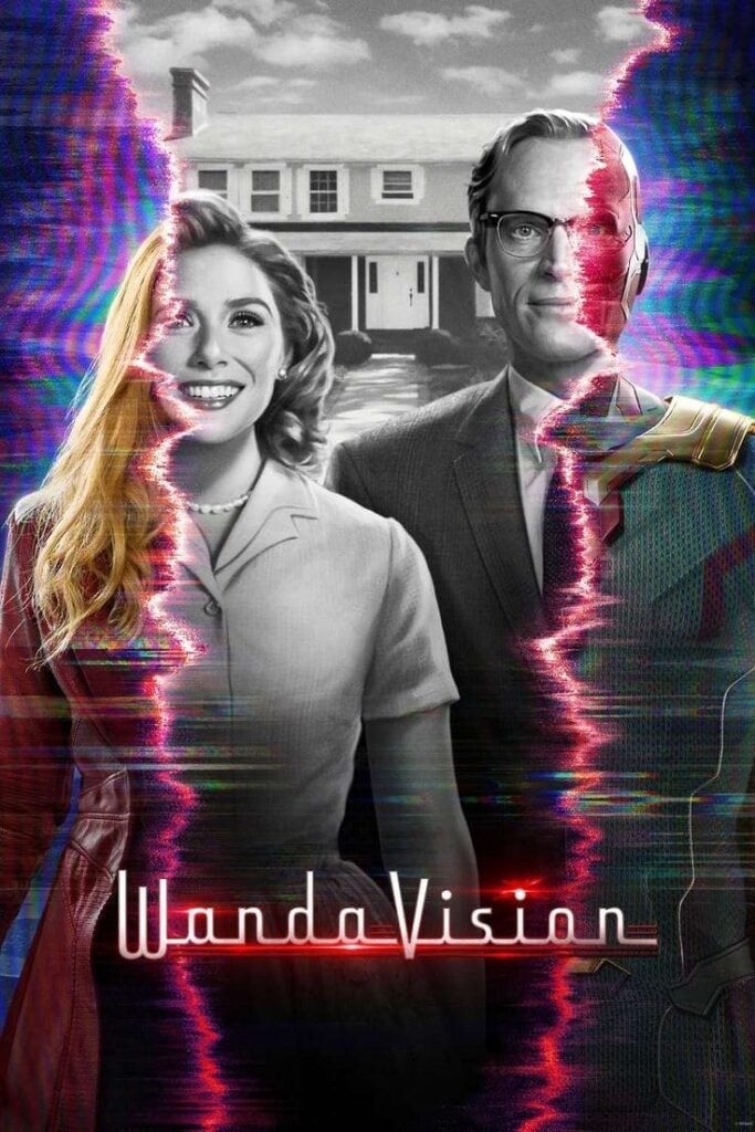 WandaVision Season 1 explained: Sitcom Nostalgia, Chaos Magic, and the Birth of the Scarlet Witch Agatha Harkness grinning maliciously with purple magical energy in WandaVision Season 1 review