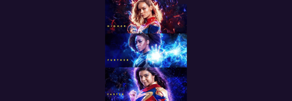 Marvel's MPower explained: Celebrating the Women of the MCU Marvels MPower explained Disney+ docuseries overview featuring dynamic key art of female Marvel heroes