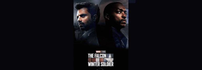 Sam Wilson as Captain America wearing red, white, and blue Vibranium suit in Falcon and Winter Soldier review