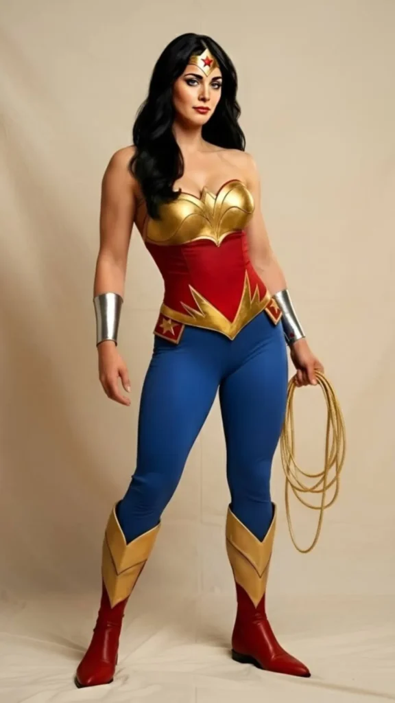 DC Comics Wonder Woman Leggings Price: $14 Adult Cosplay & Halloween Deal DC Comics Wonder Woman leggings price