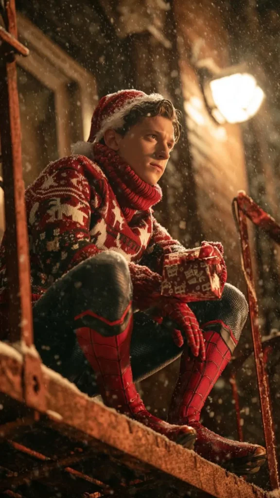 Marvel Spider-Man Kid's Winter Hat and Snow Gloves price