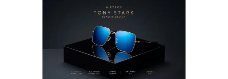 AIEYEZO Tony Stark sunglasses EDITH price
