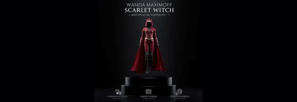 Wanda Maximoff costume adult cosplay bodysuit price
